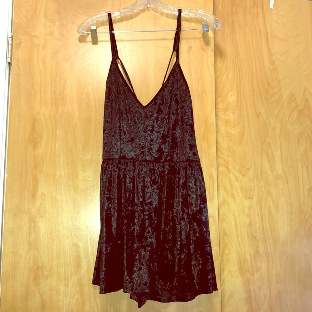 Ross Velvet Romper